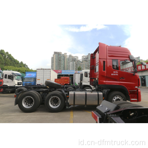 Truk traktor Dongfeng 6x4 dengan tenaga 420hp